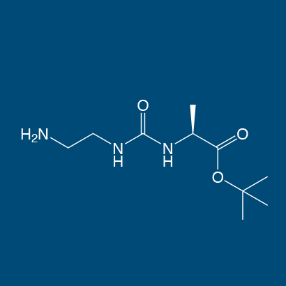 (S)-tert-Butyl 2-(3-(2-aminoethyl)ureido)propanoate