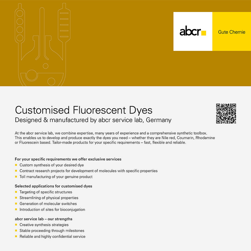 abcr Customised Fluorescent Dyes