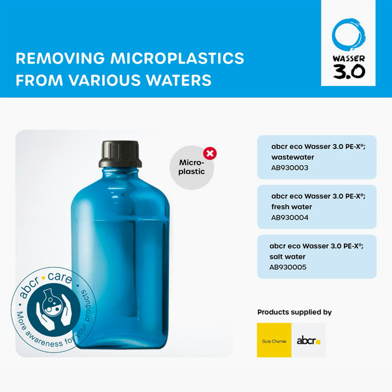 Wasser 3.0 - Retirez les microplastiques de l'eau